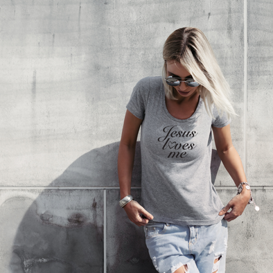 Jesus Loves Me Custom Print