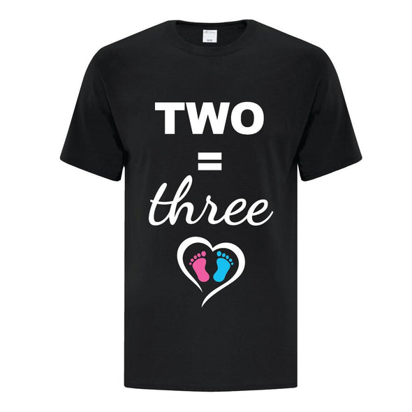 One Plus Two Equals - Custom T Shirts Canada by Printwell