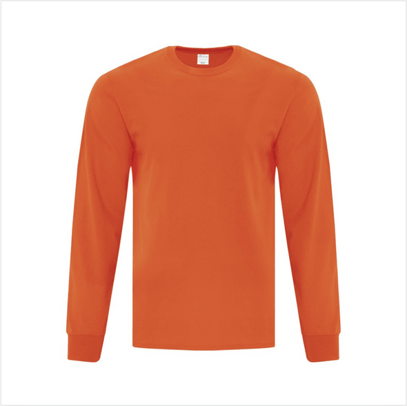 Customizable Adult Long Sleeve Unisex T Shirt - Printwell Custom Tees
