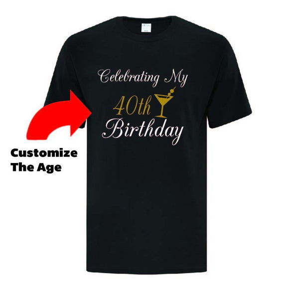 Birthday Celebration Squad T-shirts - Printwell Custom Tees