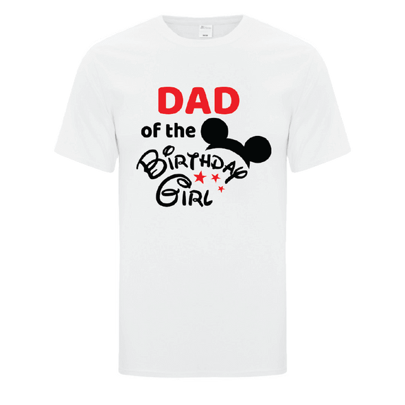 Disney Themed Birthday Girl T-shirt Collection - Printwell Custom Tees