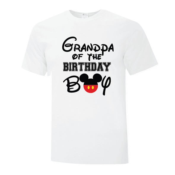 Fun Disney Themed Birthday Boy Tshirts - Printwell Custom Tees