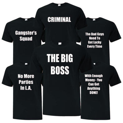 With Enough Money from the Gangster Inspired Bachelor Party Collection - Printwell Custom Tees