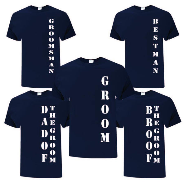 Groom from the Grooms Party Collection - Printwell Custom Tees