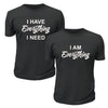 I Am Everything TShirt - Custom T Shirts Canada by Printwell