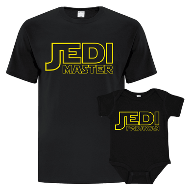Jedi Master and Padawan Collection - Custom T Shirts Canada by Printwell