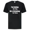 Eating For 2 Drinking For 3 - Custom T Shirts Canada by Printwell