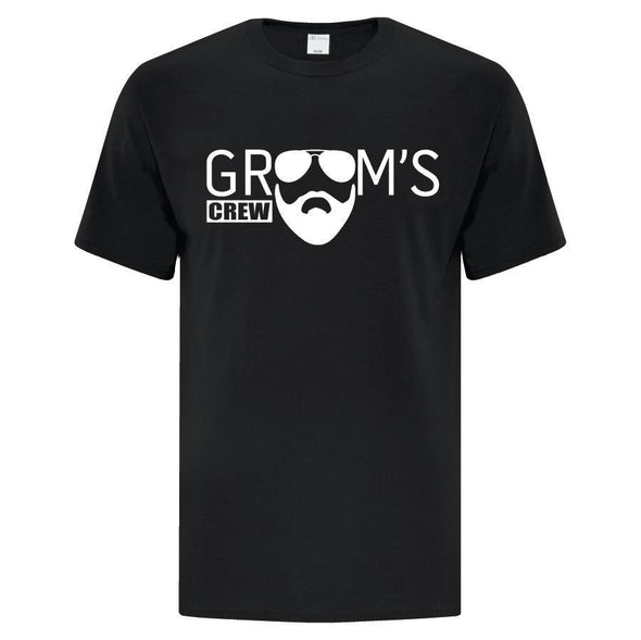 Grooms Crew Beard Inspired Collection - Custom T Shirts Canada by Printwell