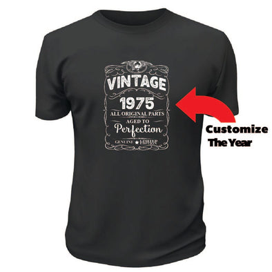 Vintage All Original Parts TShirt - Custom T Shirts Canada by Printwell