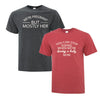 We're Pregnant His TShirts - Custom T Shirts Canada by Printwell