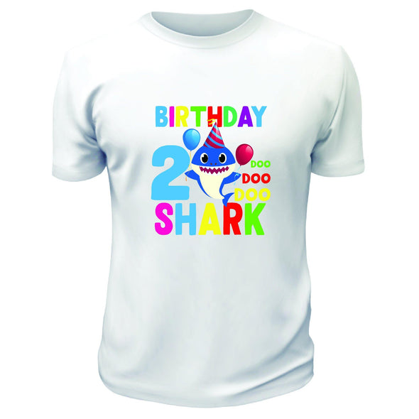 Birthday Shark T-Shirt - Printwell Custom Tees